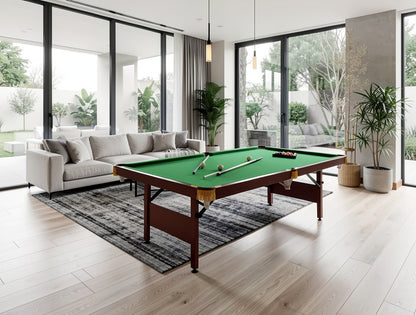 Folding Pool Table 6ft × 3ft