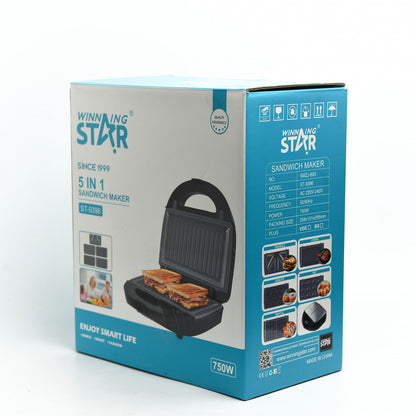 5 in 1 Sandwich Maker Homesmart