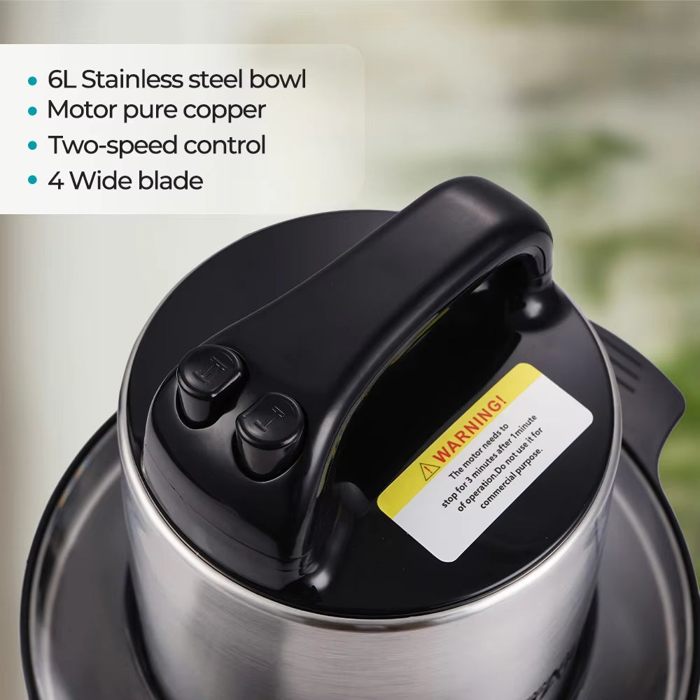 Food Processor 6Litre ST-5566