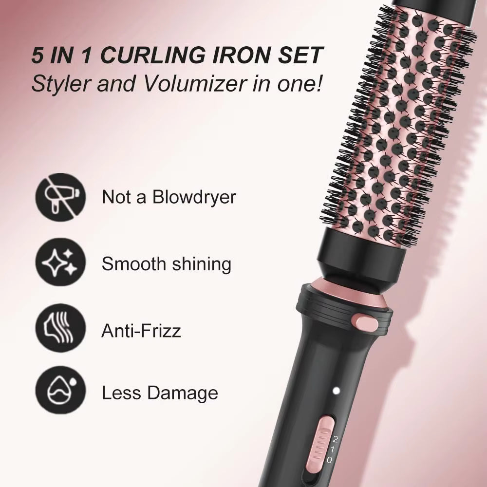 5-in-1 Curling Iron Set ST-5776