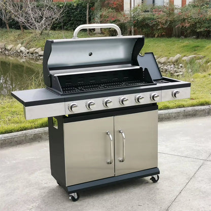 6+1 Burner BBQ Gas Grill
