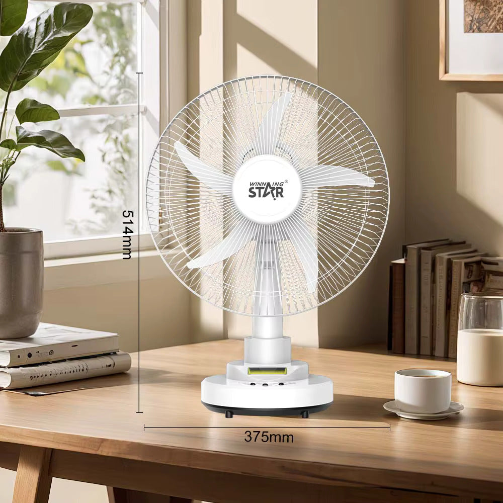 AC/DC Rechargeable Table Fan 14