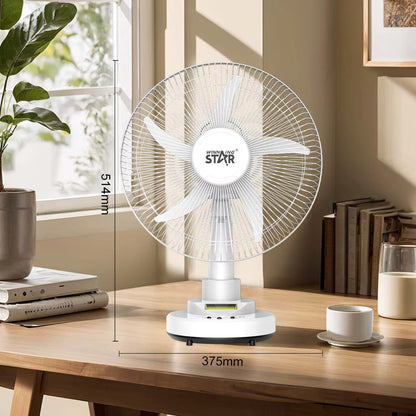 AC/DC Rechargeable Table Fan 14