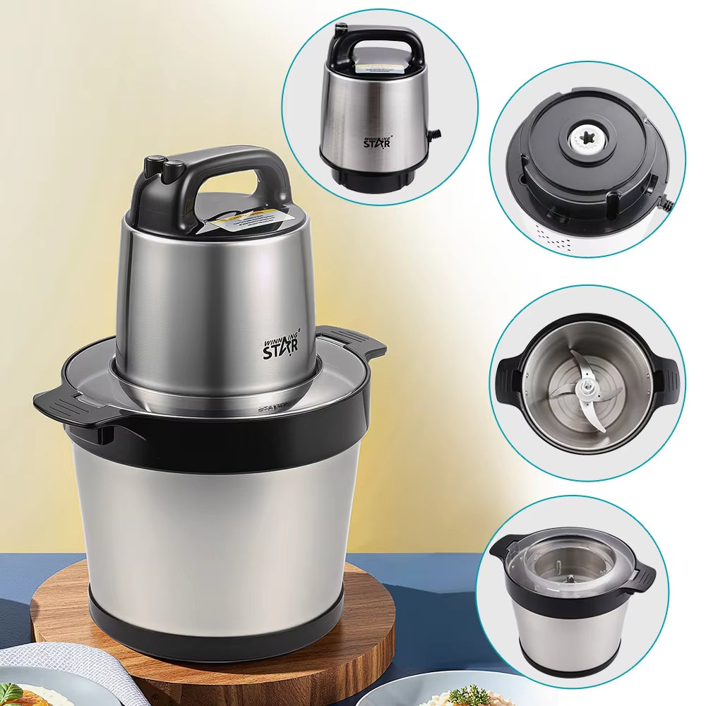 Food Processor 6Litre ST-5566