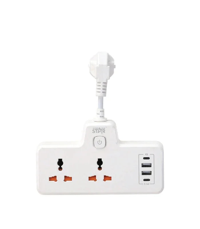 2 Socket Power Cable