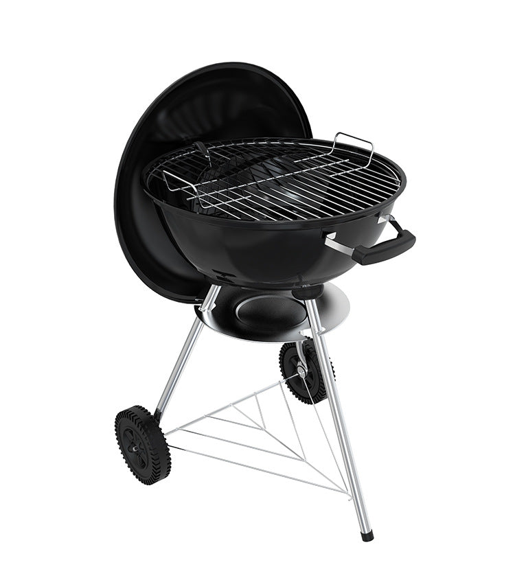 American-Style Round Apple Portable Charcoal BBQ Grill YH20