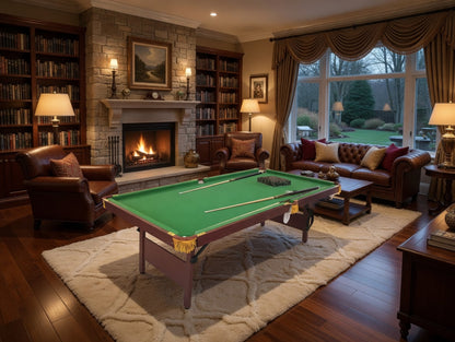 Folding Pool Table 6ft × 3ft