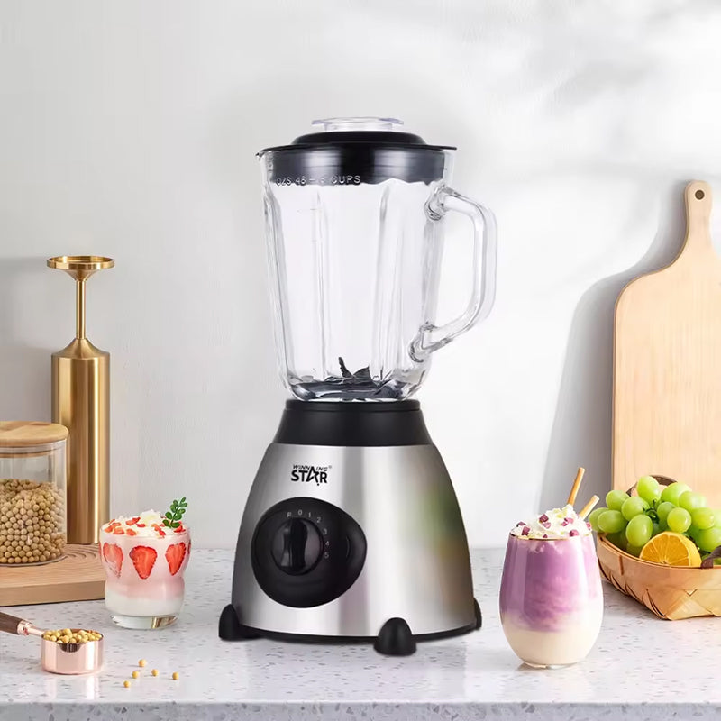 Glass Jar Blender – Perfect for Hot and Cold Blending