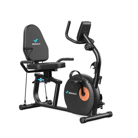 S23 Recumbent Bike With Resistance Bands