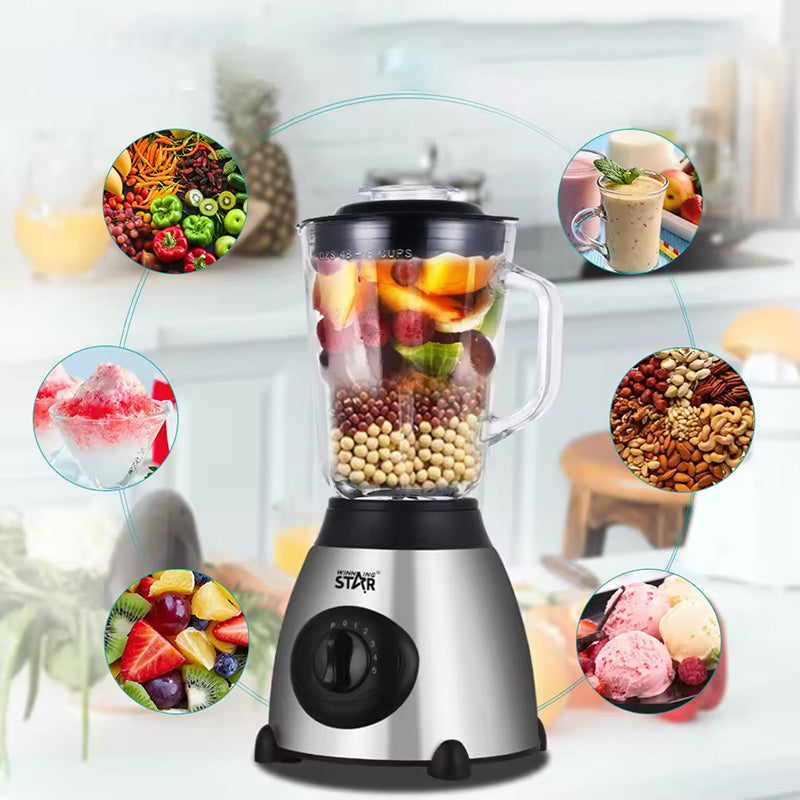 Glass Jar Blender – Perfect for Hot and Cold Blending